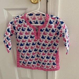Pottery Barn Kids whale cover up